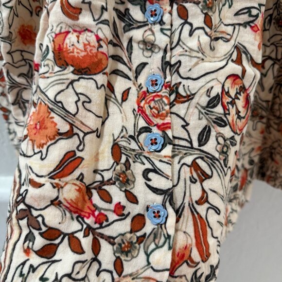 Matilda Jane Heart to Heart Meadow Brook Blouse, Peter Pan collar, size 8 - Picture 3 of 12